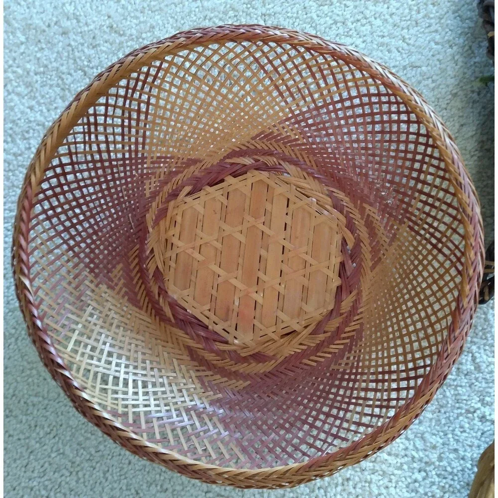 Boho-Chic Wall Decor/Wicker Vase